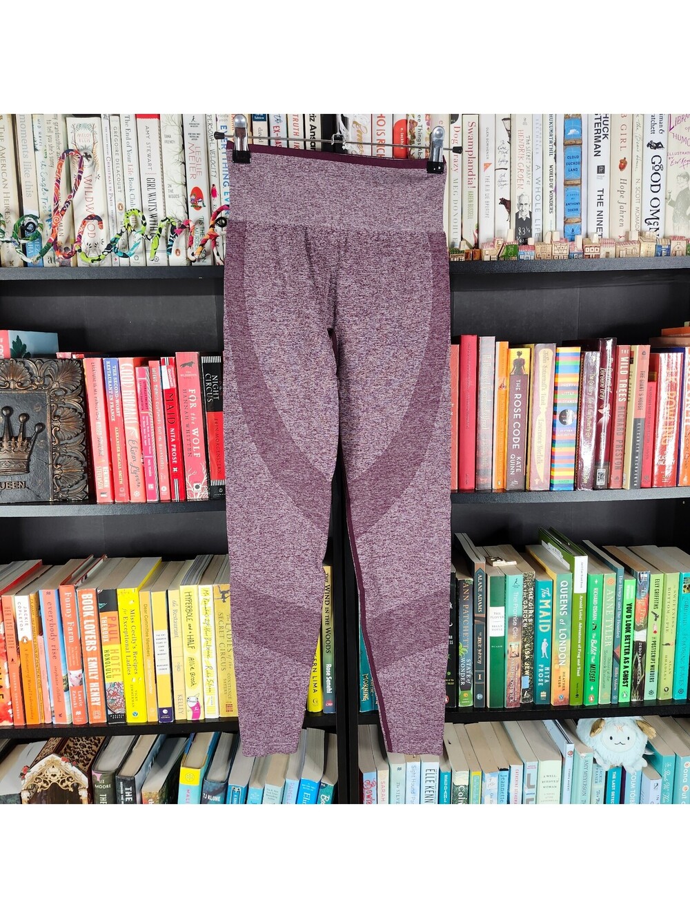 PINK Victoria's Secret Seamless High Rise Leggings Purple Heather Women's Medium